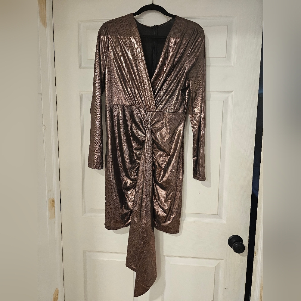 2xl shimmer dress